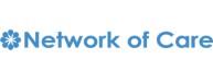 Blue Font, text is Network of Care